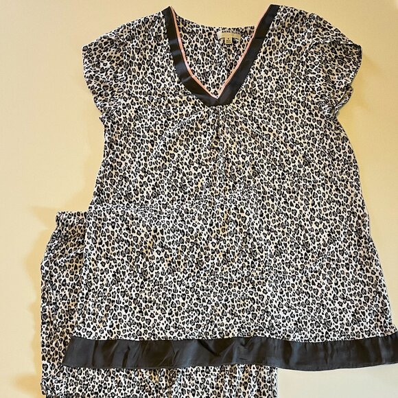 Anne Klein Loungewear 2 pc Women's Pajama Set Size Medium - Picture 1 of 7